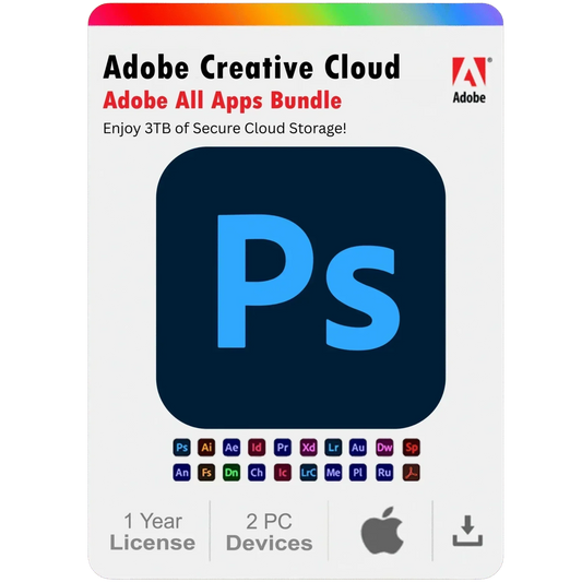 Adobe Photoshop 2025 1-Year Subscription for Mac (2 Devices)