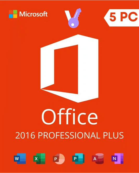 Office 2016 Professional Plus Activation Key – 5 PC